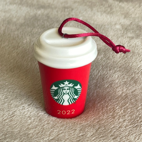 Starbucks ornaments ceramic red cup 2022 - Picture 3 of 8